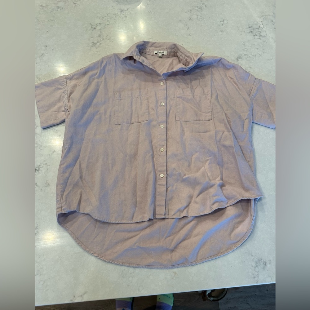 Madewell short sleeve button down